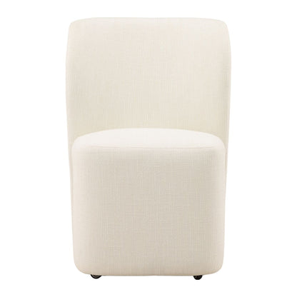 Field Cream Tweed Farbric Chair 23.5 in Wide