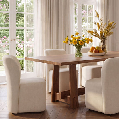 Artisan Tweed Fabric Dining Chair