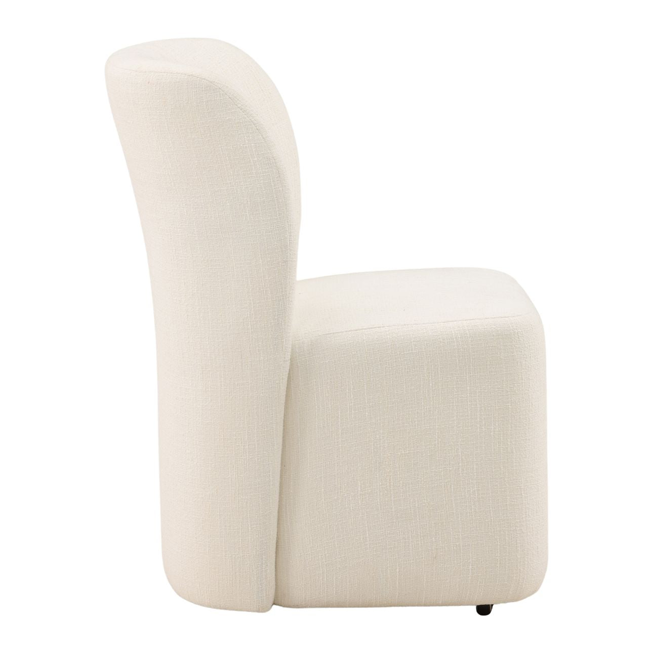 Field Cream Tweed Farbric Chair 23.5 in Wide