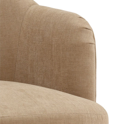 Refined Velvet Fabric Dining Chair