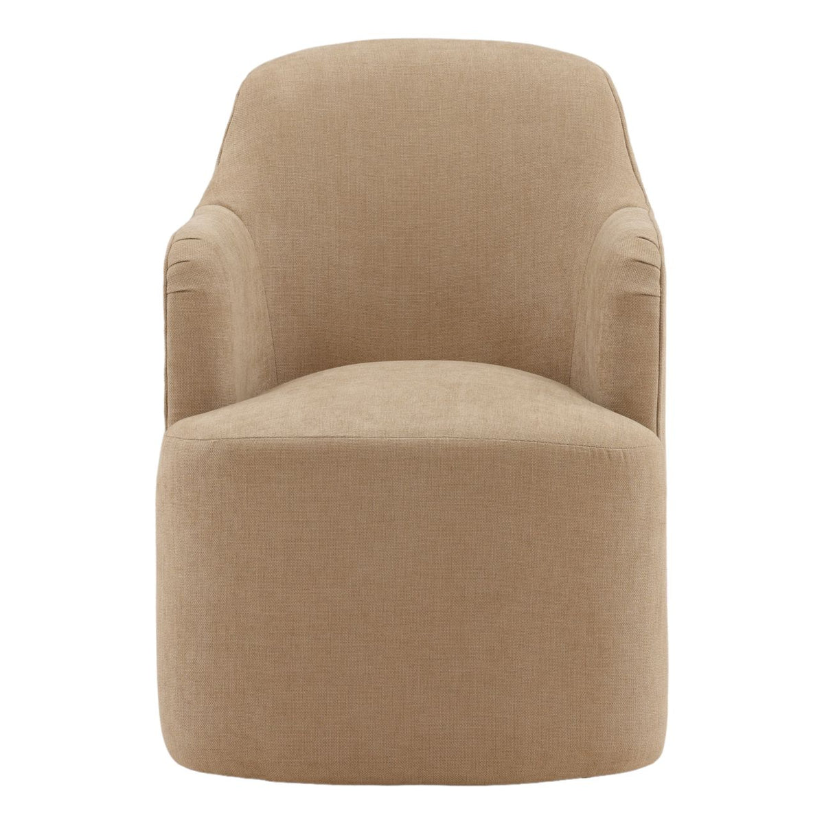 Refined Velvet Fabric Dining Chair