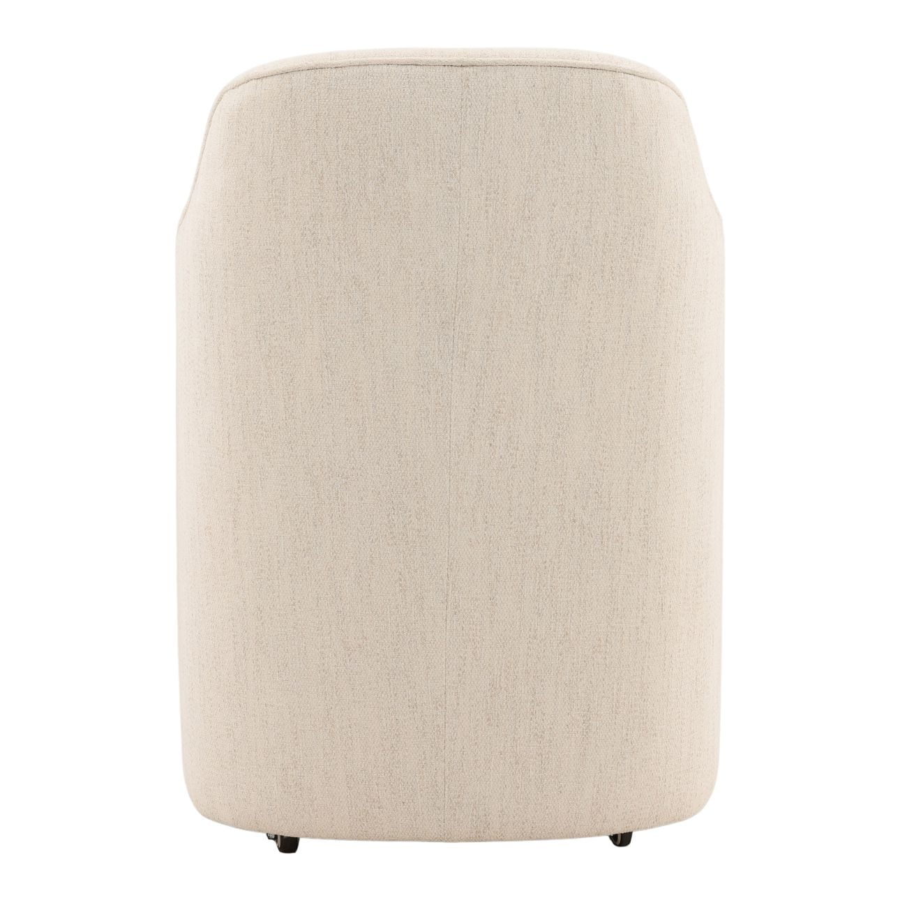 Avalon Cream Polyester Fabric Chair 25 in Wide