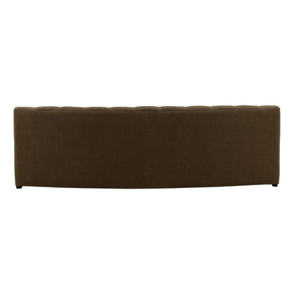 Elevated Velvet Fabric Sofa