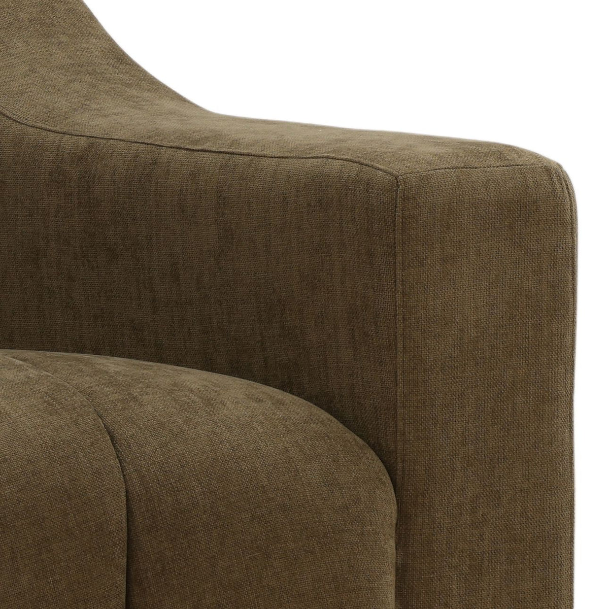 Elevated Velvet Fabric Sofa