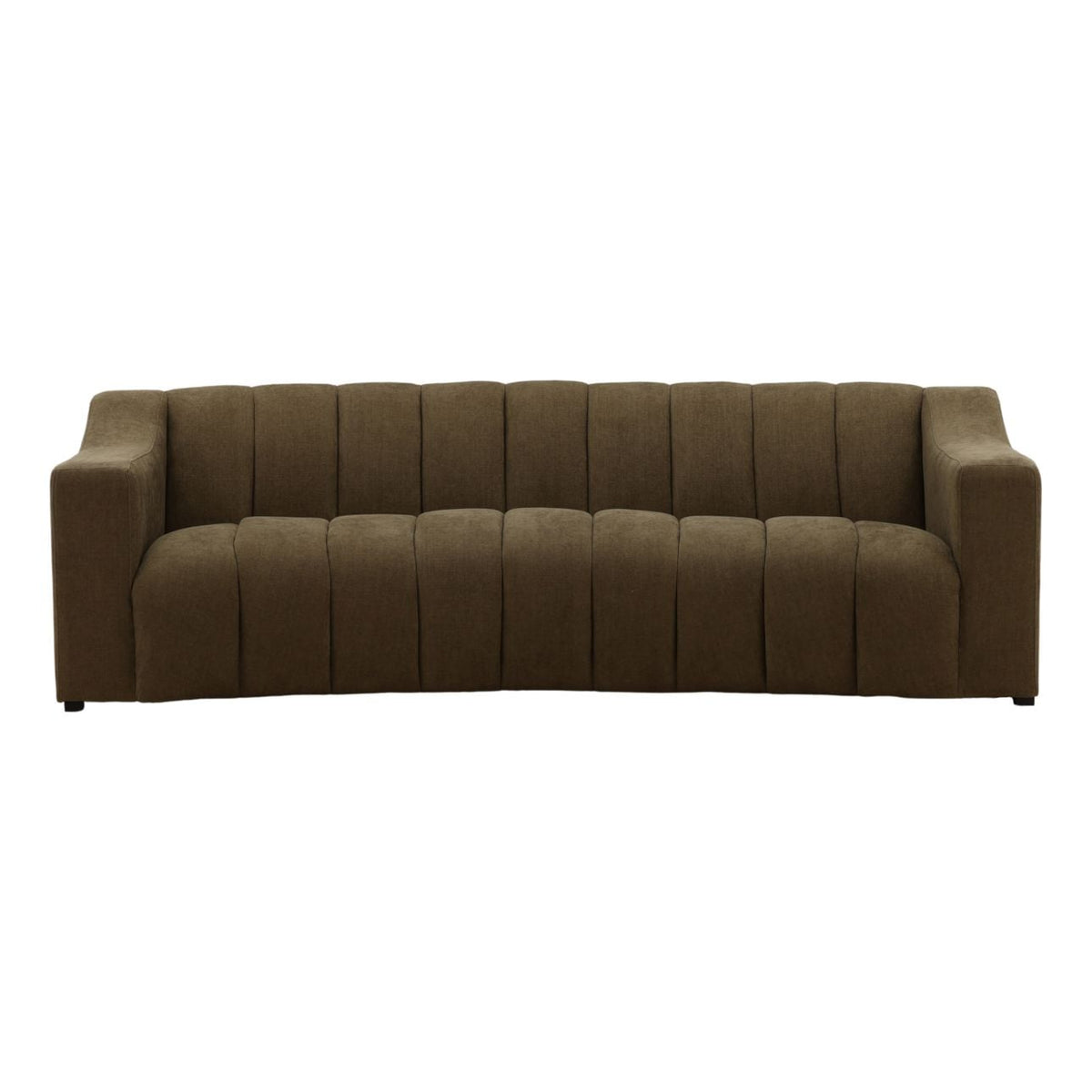 Elevated Velvet Fabric Sofa