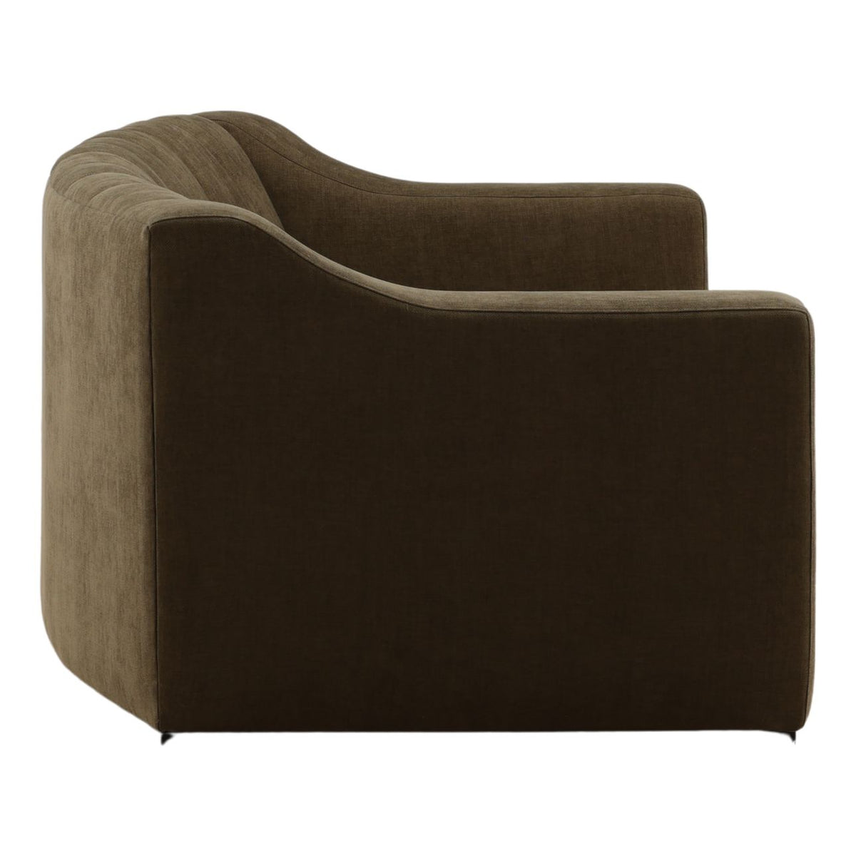 Elevated Velvet Fabric Sofa