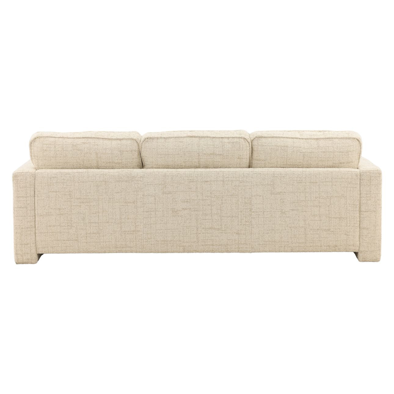 Sonoma Fog Tweed Fabric Sofa 86 in Wide