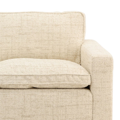 Sonoma Fog Tweed Fabric Sofa 86 in Wide