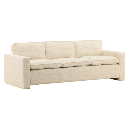 Sonoma Fog Tweed Fabric Sofa 86 in Wide