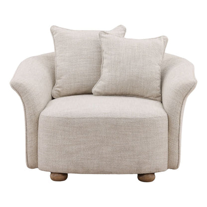 Refined Boucle Fabric Home Accent