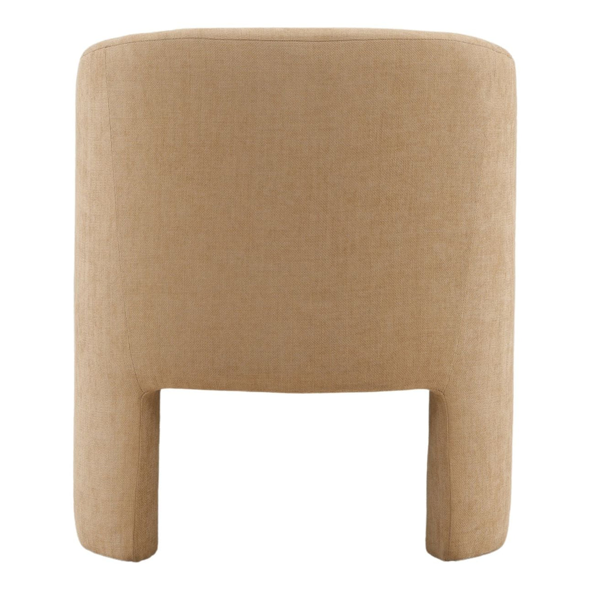 Refined Velvet Fabric Dining Chair