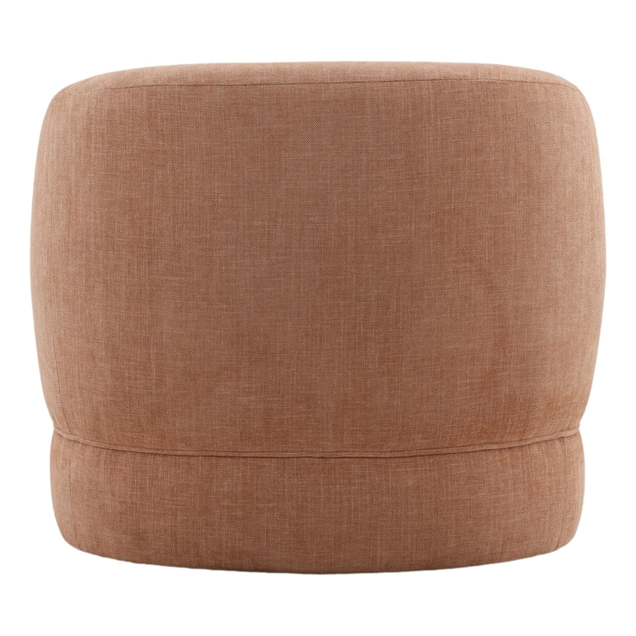 Rose Two-Tone Basketweave Fabric Chair 33 in Wide