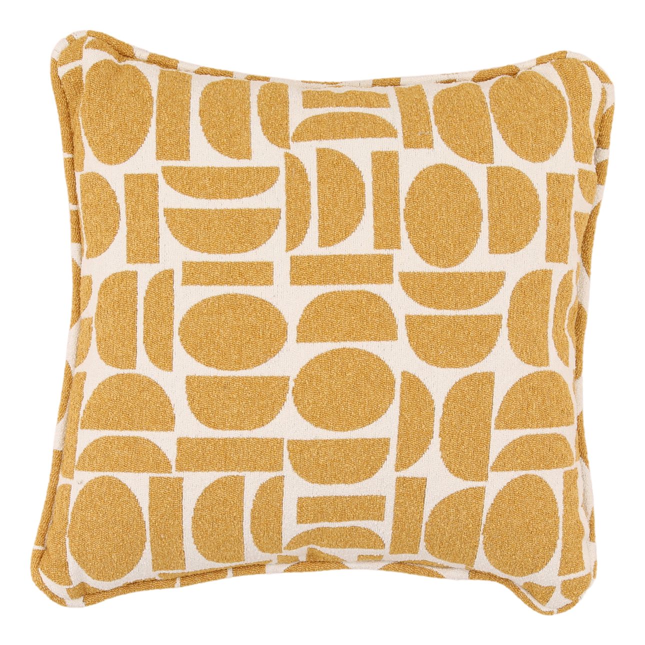 Ochre Fabric Cover Pilow 20 in Wide