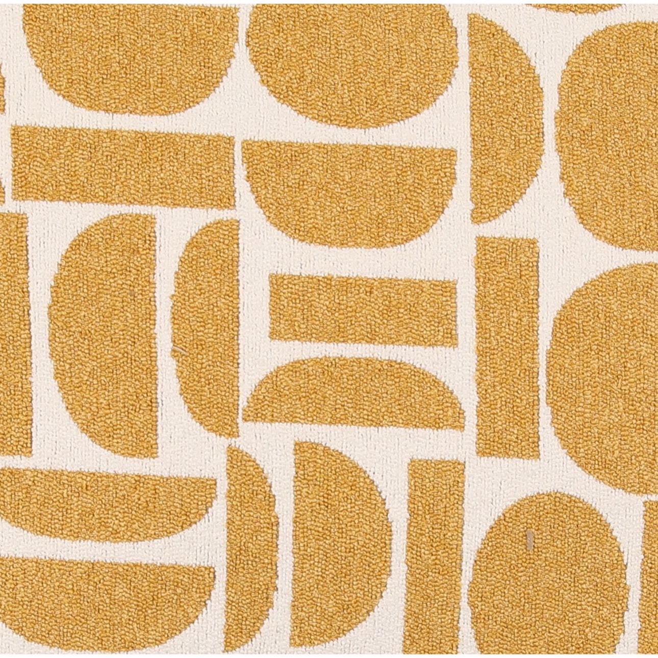 Ochre Fabric Cover Pilow 20 in Wide