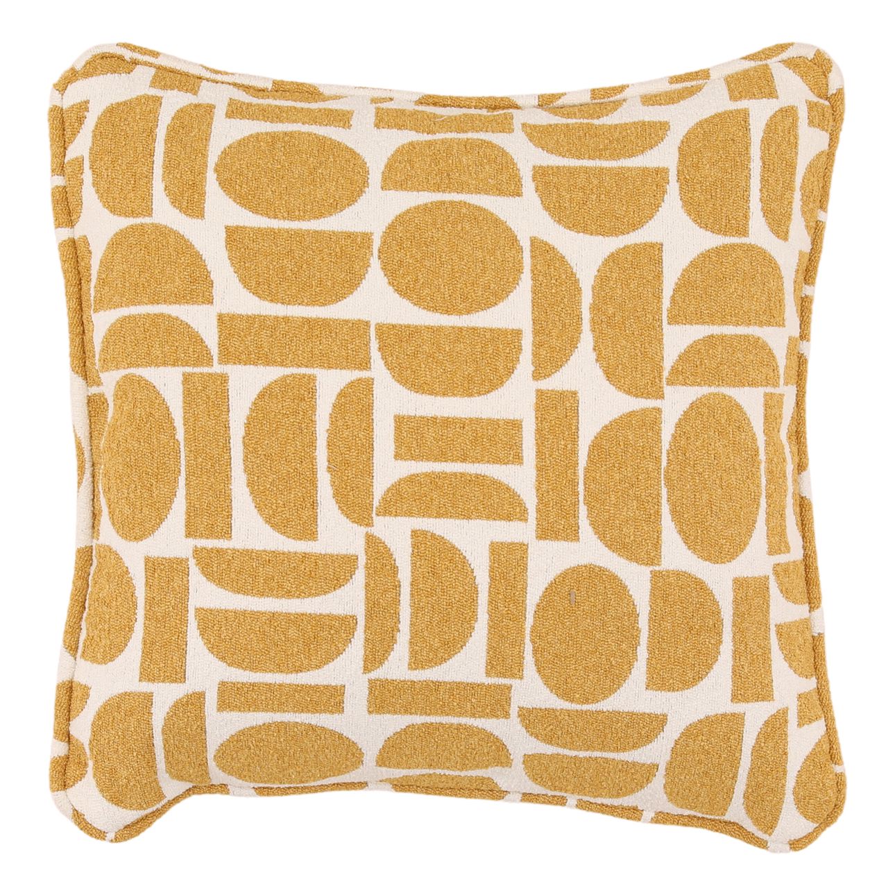 Ochre Fabric Cover Pilow 20 in Wide