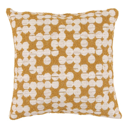 Ochre Fabric Cover Pillow 20 in Wide