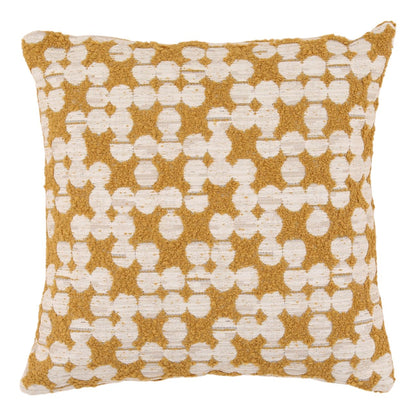 Ochre Fabric Cover Pillow 20 in Wide