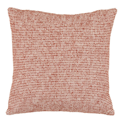 Rust Fabric Cover Pillow 20 in Wide