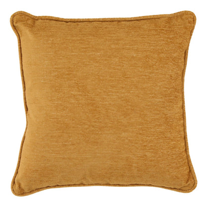 Ochre Fabric Cover Pillow 20 in Wide