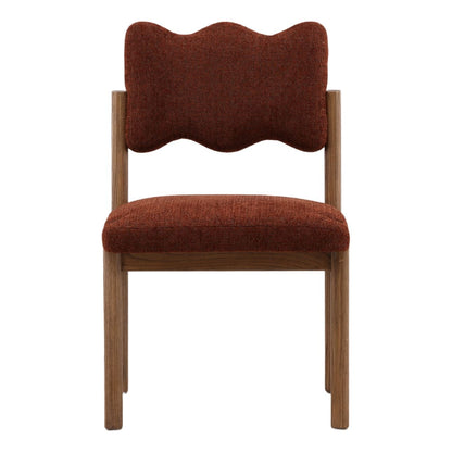 Modern Chenille Fabric Dining Chair