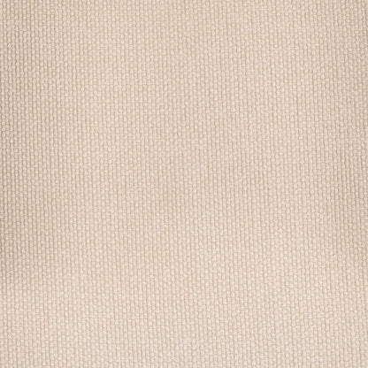 Cream and Light Natural Chunky Chenille Fabric and Ash Wood Chair 31 in Wide