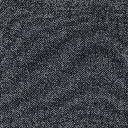 Charlotte Blue Chenille Fabric Pillow 20 in Wide