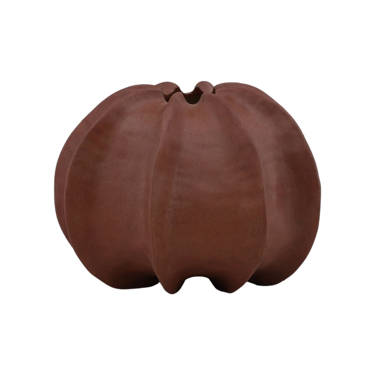 Terracotta Terracotta Vase 12 in Wide
