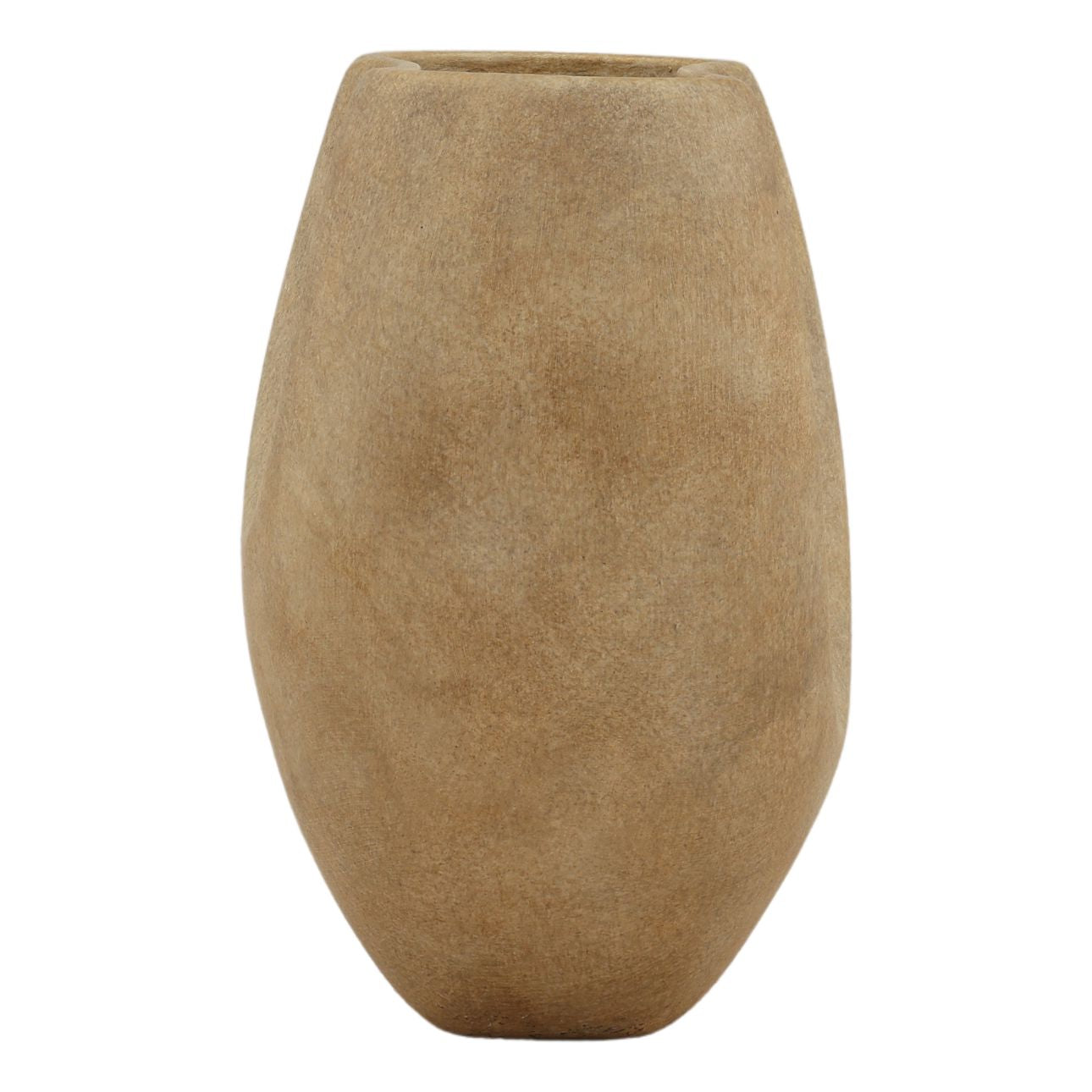 Sand Terracotta Vase 8 in Wide