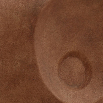 Rust Terracotta Vase 11.5 in Wide