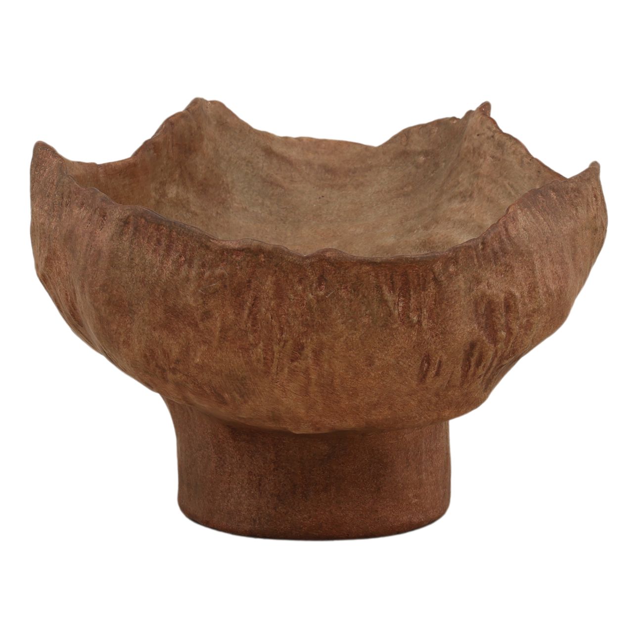 Rust Terracotta Bowl 15 in Wide