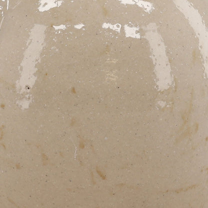 Beige Terracotta Vase 7 in Wide