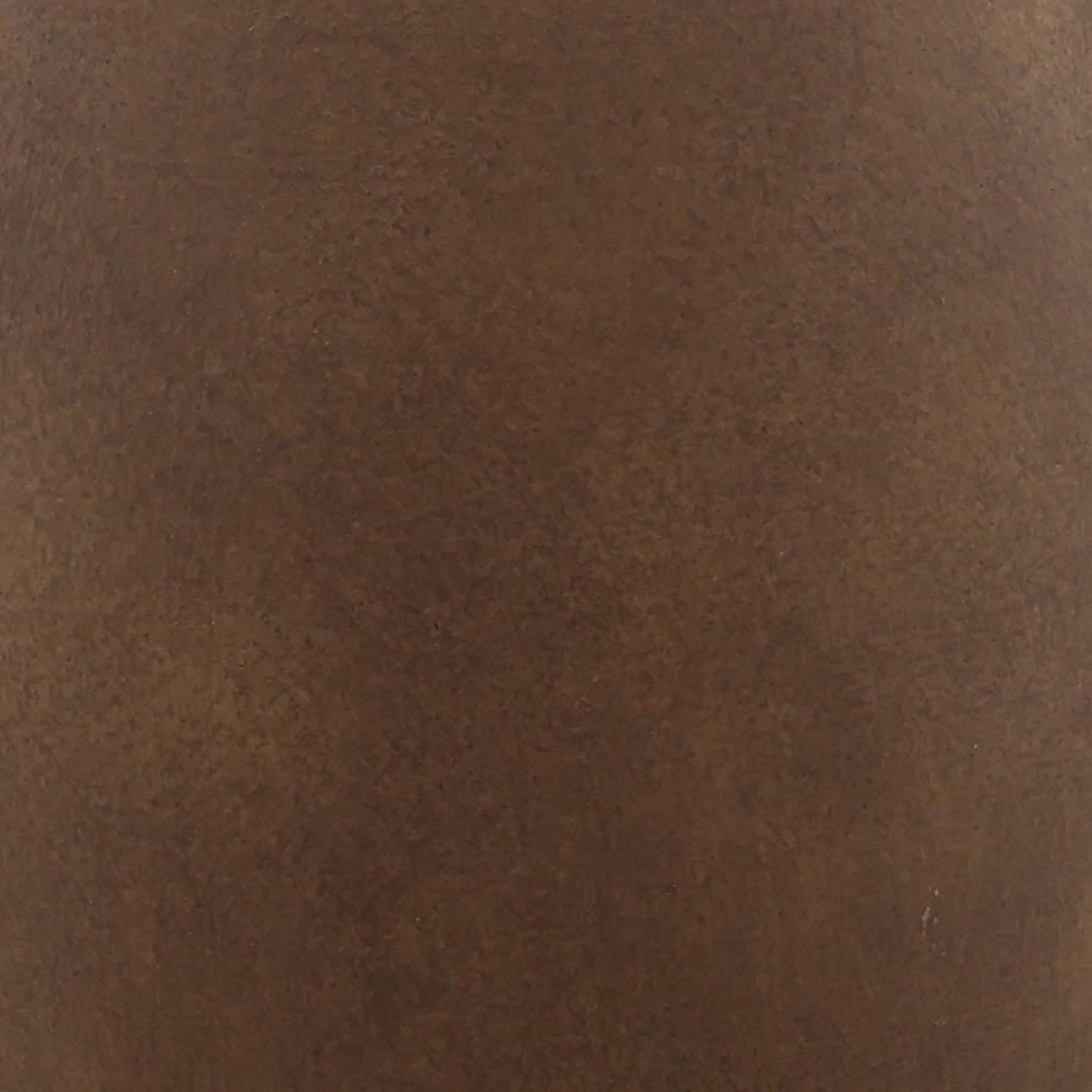 Brown Terracotta Vase 6 in Wide