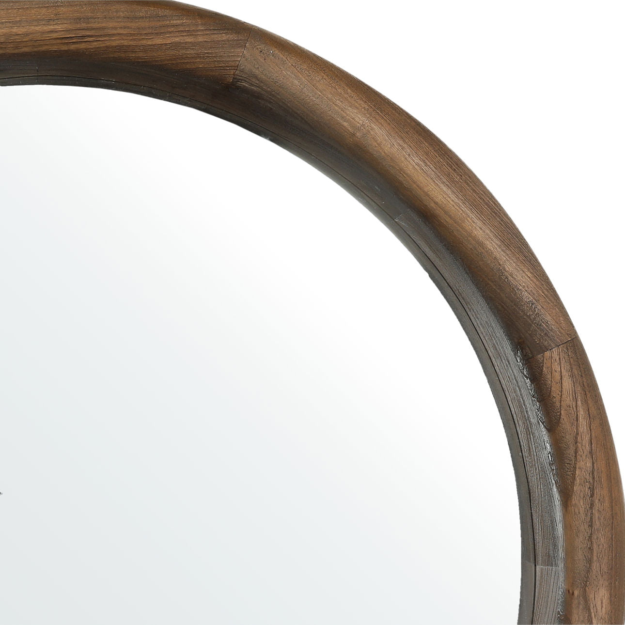 Brown Mindi Wood Mirror 53.5 in Wide