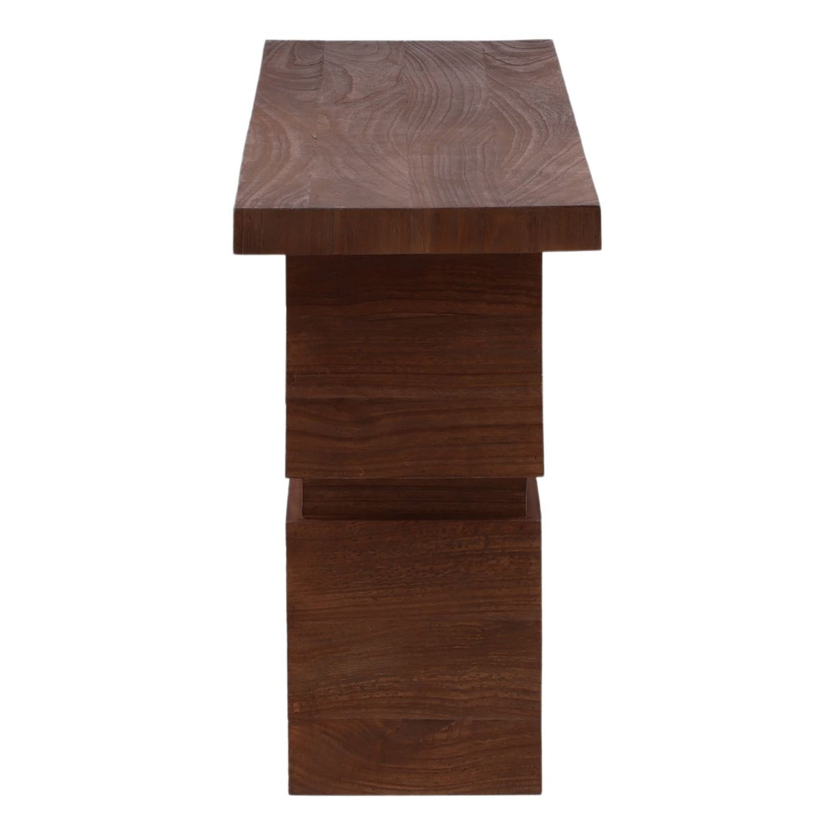 Crafted Mindi Wood Console Table