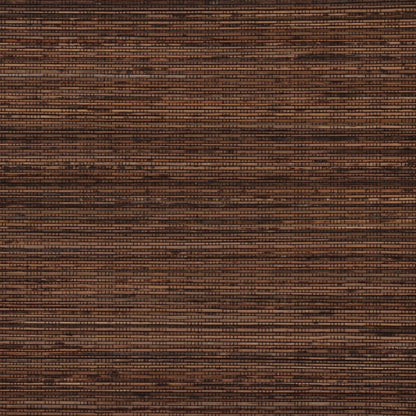Brown Mindi Wood and Coconut Leaf Rattan Sideboard 41.5 in Wide
