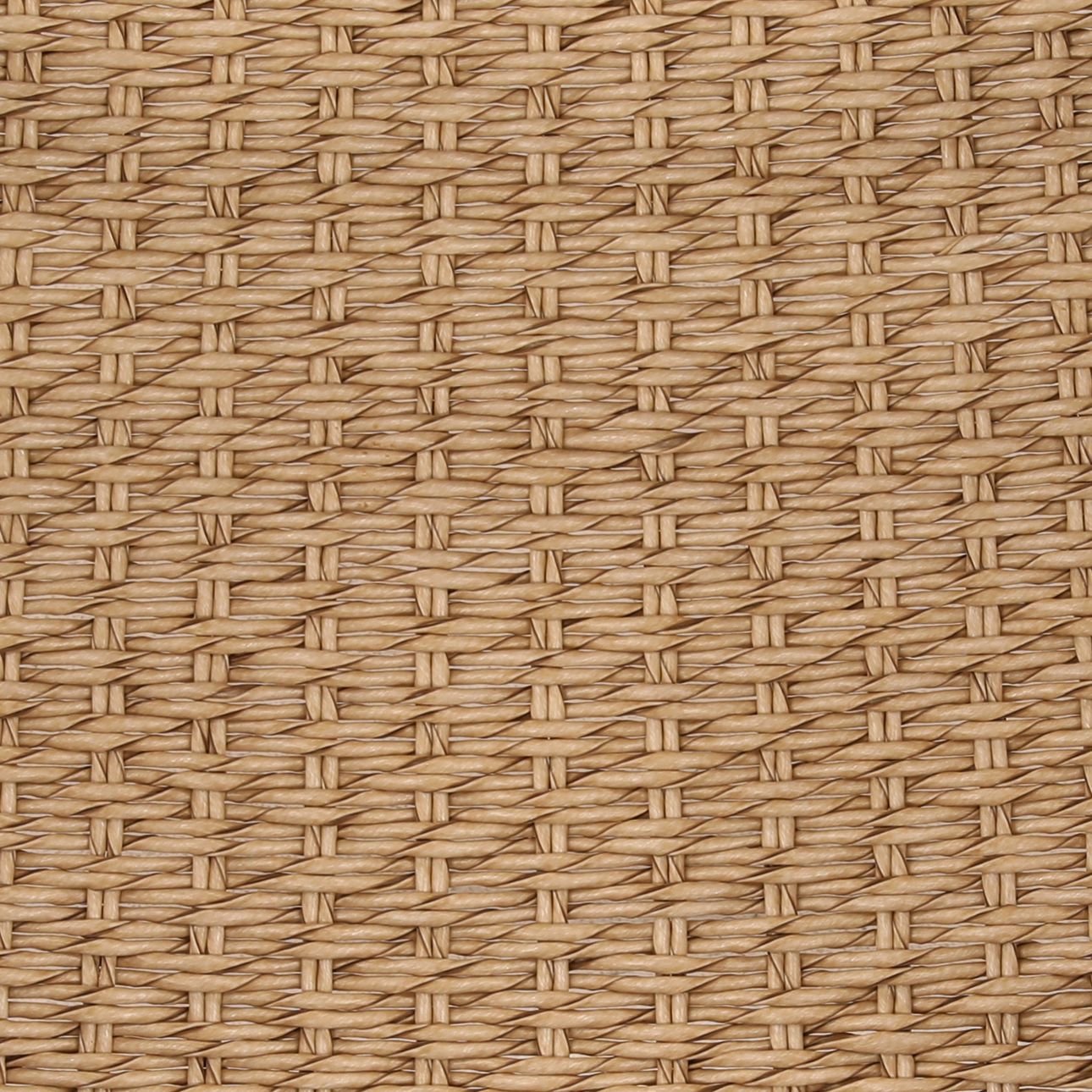 Brown and Natural Teak Wood and Rope Chair 22.5 in Wide