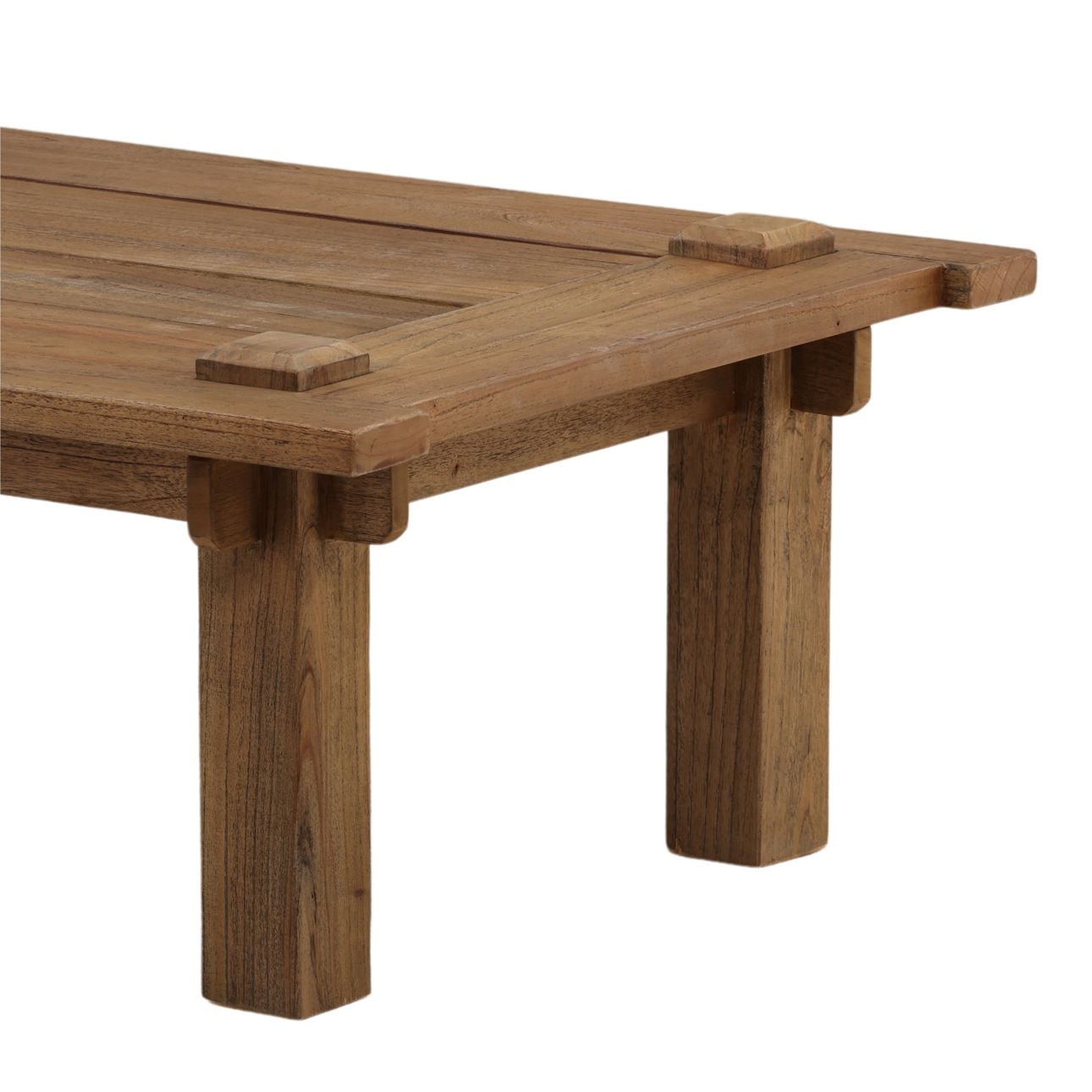 Brown Mindi Wood Table 54 in Wide