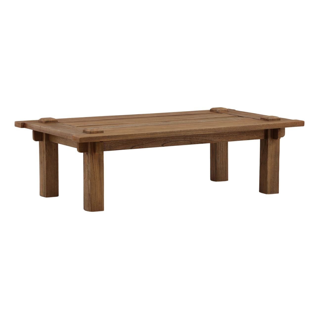 Brown Mindi Wood Table 54 in Wide