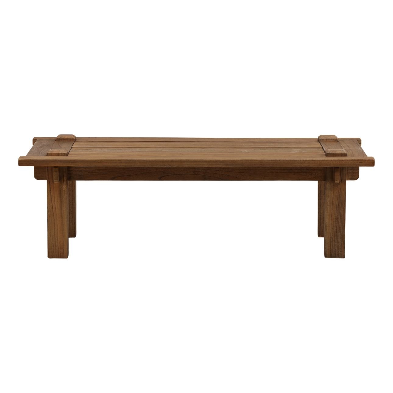 Brown Mindi Wood Table 54 in Wide