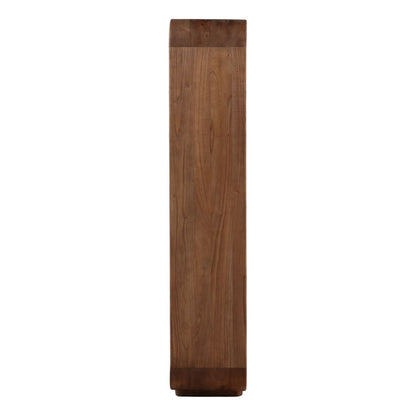 Cormoor 78.5-inch bookcase styled with books in a home office setting