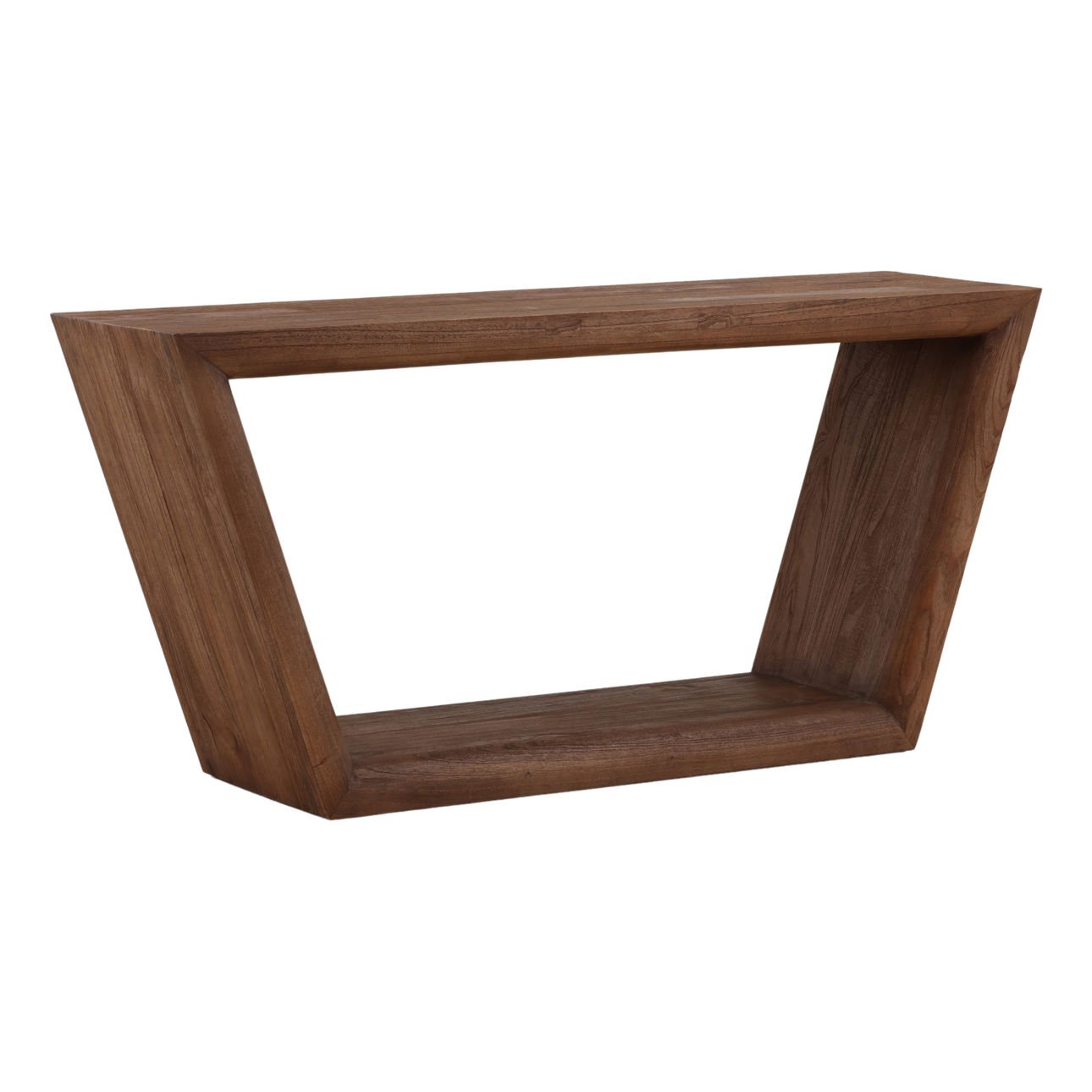 Brown Mindi Wood Table 63 in Wide