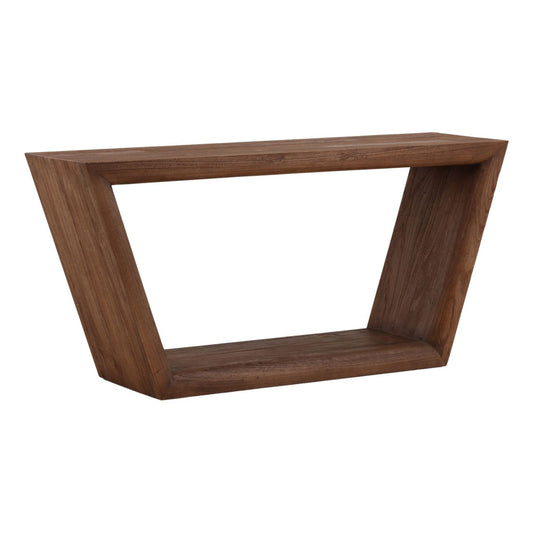 Brown Mindi Wood Table 63 in Wide