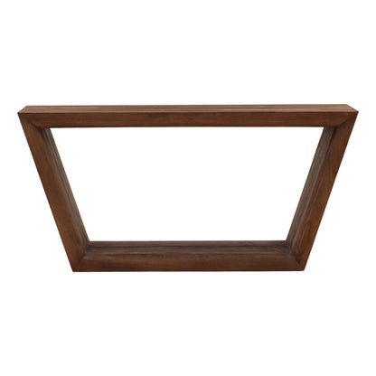 Brown Mindi Wood Table 63 in Wide