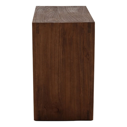 Brown Mindi Wood Table 63 in Wide