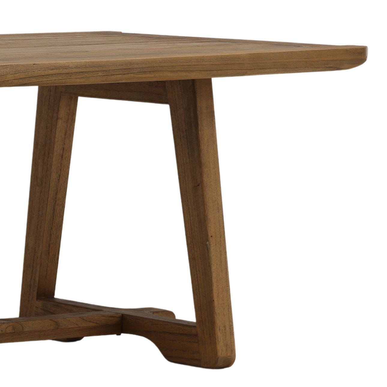 Brown Mindi Wood Table 94.5 in Wide