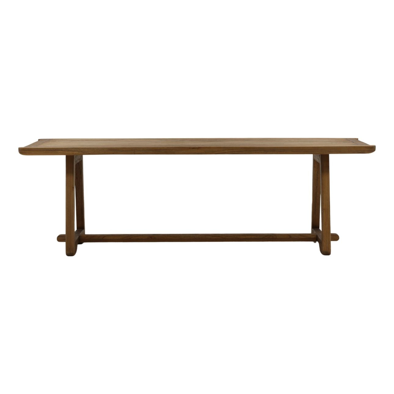 Brown Mindi Wood Table 94.5 in Wide