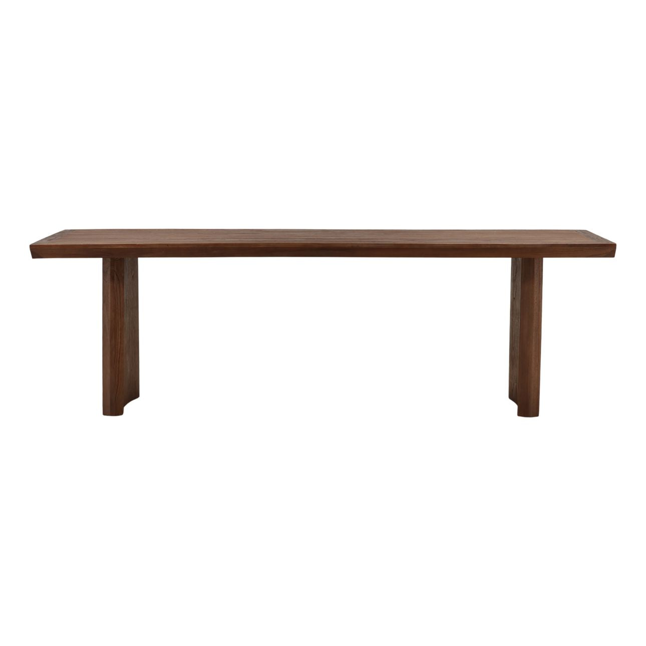 Brown Mindi Wood Table 96.5 in Wide
