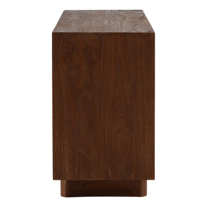 Brown Mindi Wood Sideboard 73 in Wide