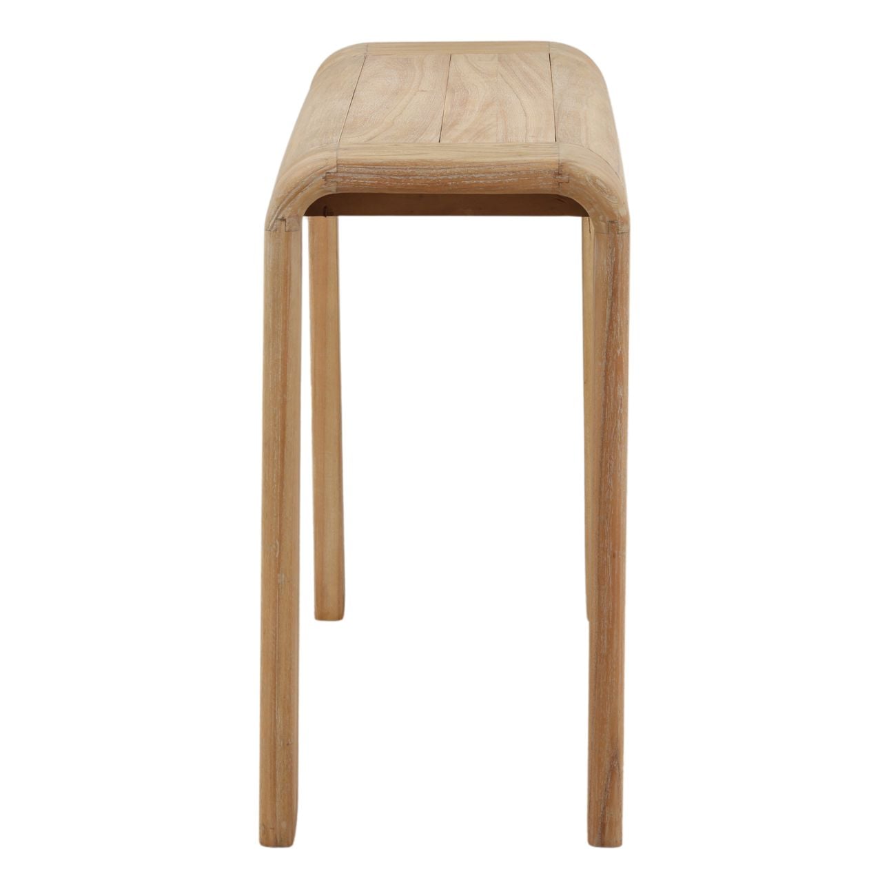 Light Natural Mindi Wood Table 65 in Wide