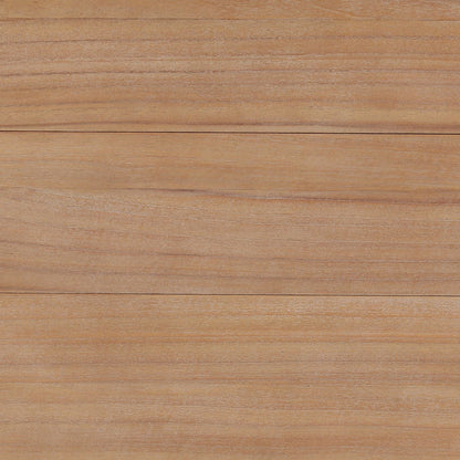 Light Natural Mindi Wood Table 55 in Wide